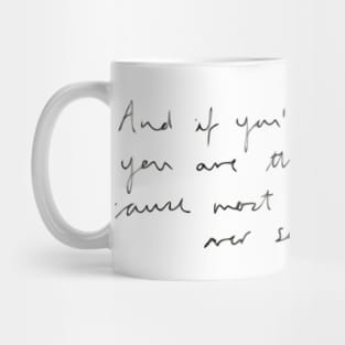 Youth Lyrics Mug